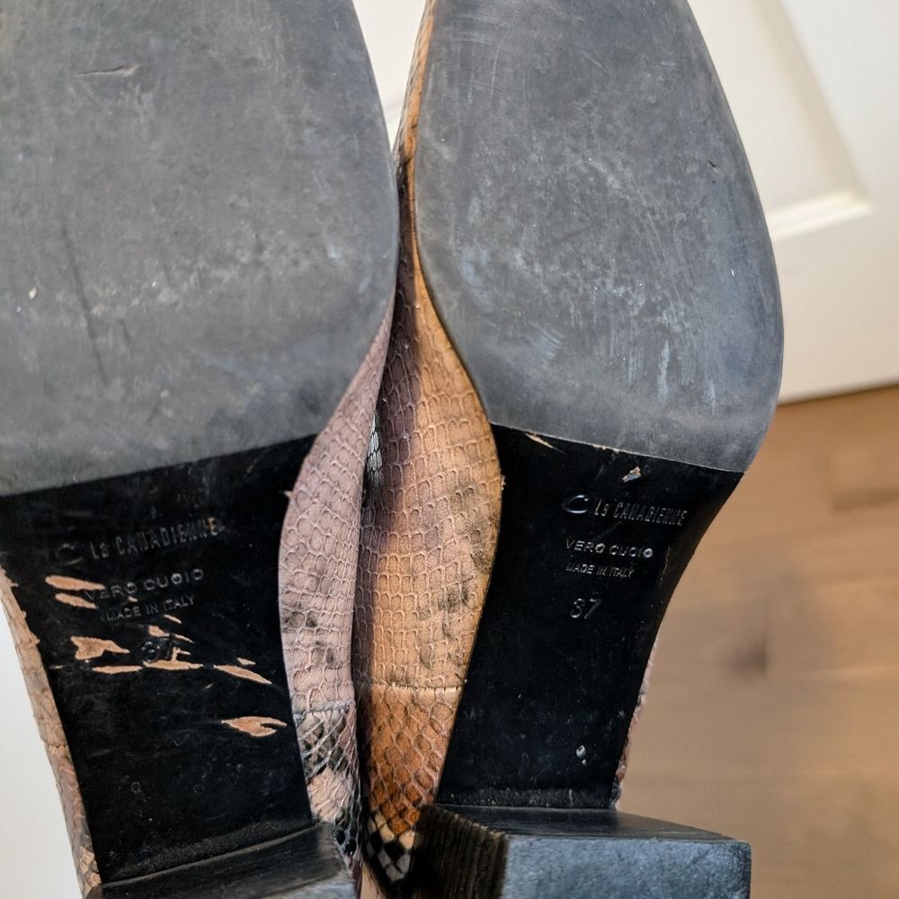 La Canadienne/Booties Sz 37 - Picture 3 of 5